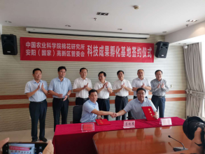 开云手机版登录入口与中国农业科学院棉花研究所全面战略合作协议正式签订